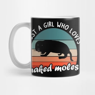 Naked Mole rat women girl design lover gift Mug